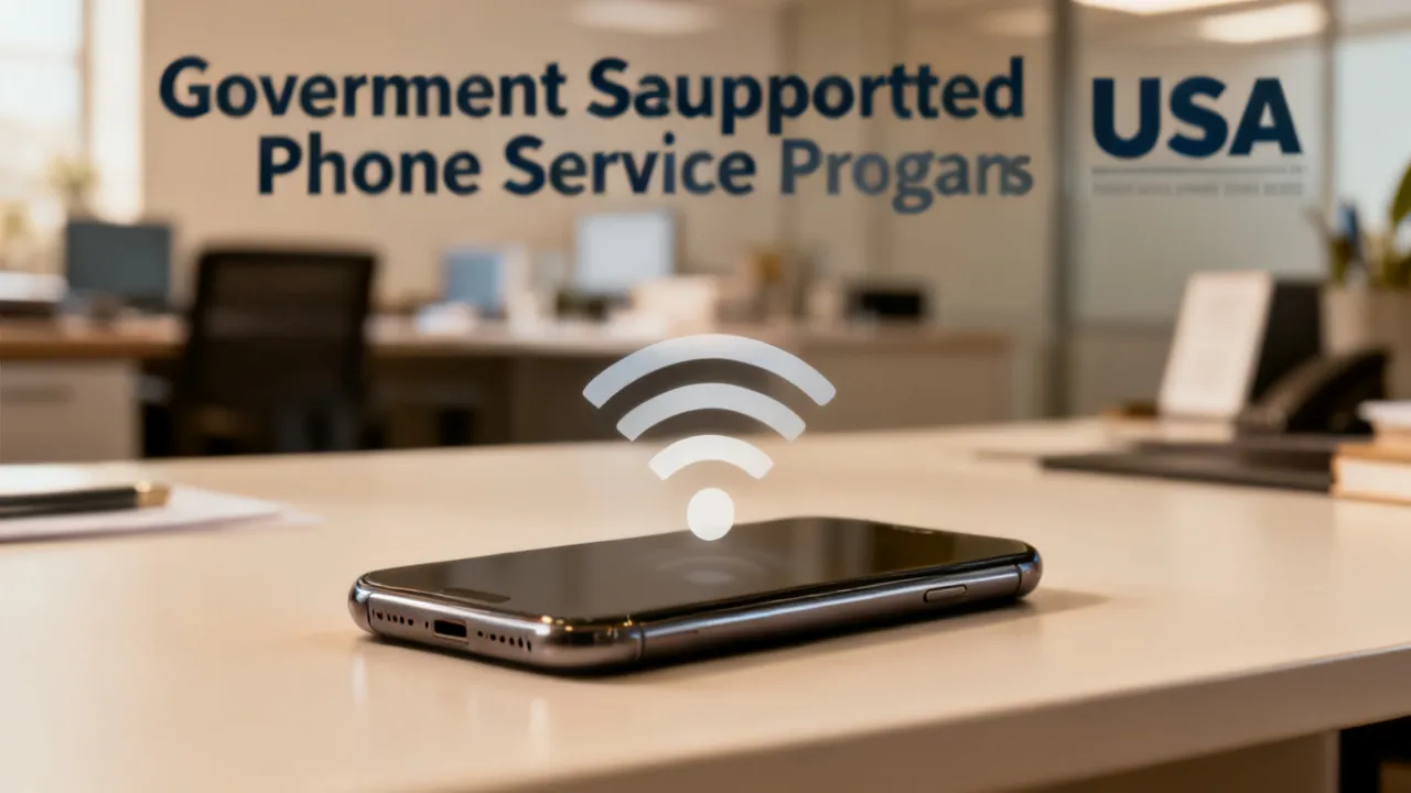 Government Supported Phone Plans: Eligibility & Providers